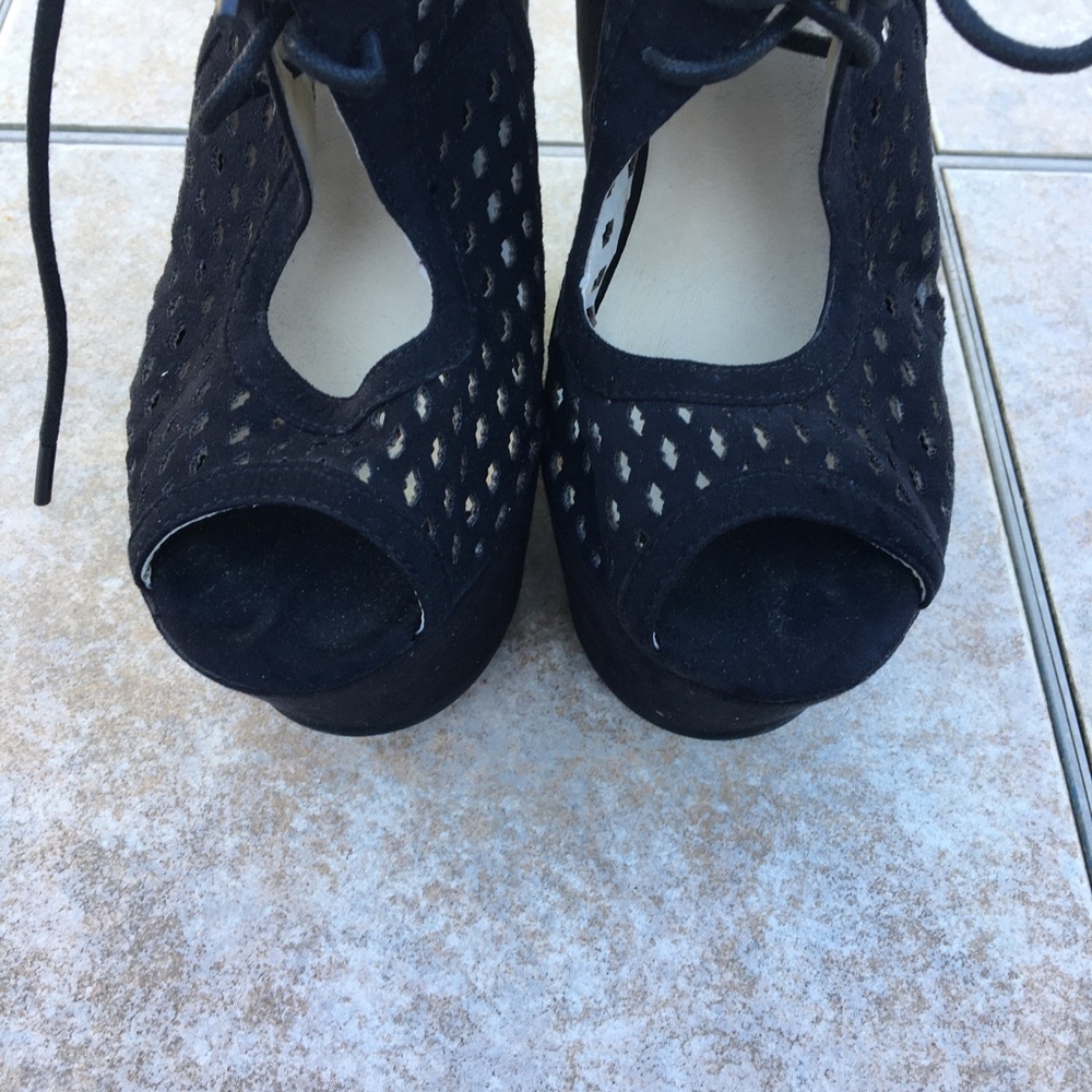 Charlotte Russe black shoes size 8 - Picture 4 of 8